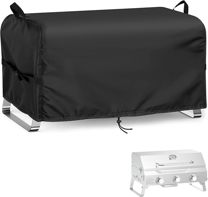 Smoker Cover Small for GE Profile Indoor Smoker, 21x17 inch Outdoor Smoker Grill Cover Waterproof for Indoor Smoker, Pellet Smoker, Electric Smokers, BBQ Smokers-21 L x 17" W x 16 "H