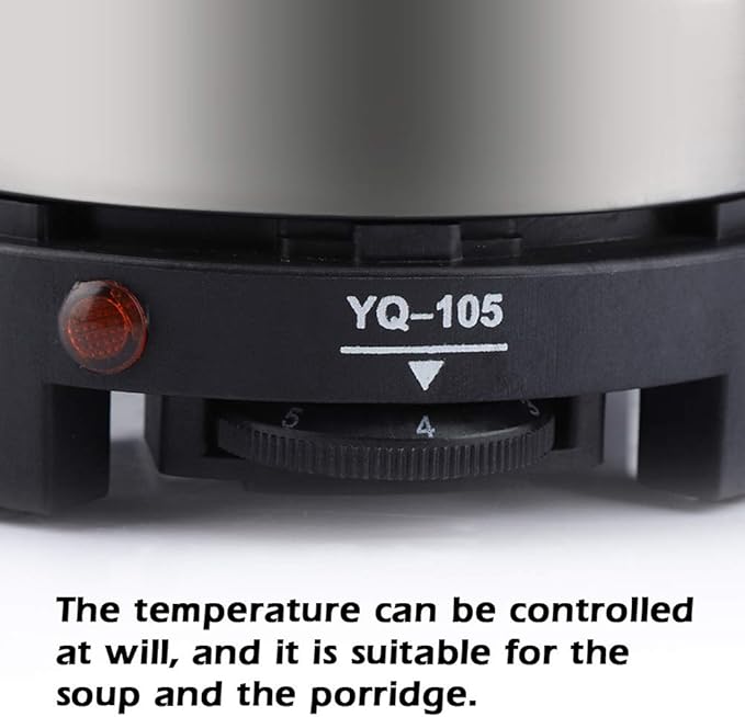 Joyzan Mini Hot Plate, 500W Small Electric Stove Portable Cooktop Heater Moka Pot Single Burner Temperature Control Heat Fast for Home Coffee Tea Water Kitchen Cooking Outdoor Camping Travel 110V