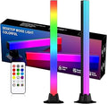 MIHEAL RGB Light Bar, Music Sync RGB LED Lights Bar, USB Powered Mood Lighting, Remote Control Color Changing Gaming TV Backlight, 8 Dynamic Modes for PC Room Monitor Desk …