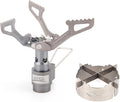 BRS Stove BRS-3000T Stove and Windscreen Ring Combo Set with Cross-stand Titanium Windshield Camp Stove Wind Screen with Storage Box for Camping Hiking Backpacking