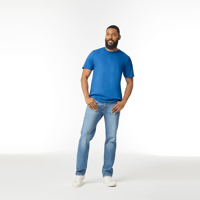 Gildan Adult Softstyle Cotton T-Shirt, Style G64000, Multipack