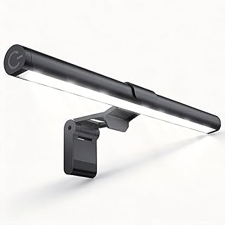 Monitor Light Bar with Touch Control, RGB Desk Lamp Full Spectrum Screen Lamp, Glare-Free Low Blue Light Monitor Lamp with Memory Mode, USB Powered for Gaming, Office & Work