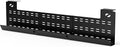 HumanCentric Under Desk Cable Management Tray and Computer Cord Raceway, Underdesk Cord Organizer, Standing Desk Cable and Wire Management, Heavy Duty, Included Straps, Medium, Black
