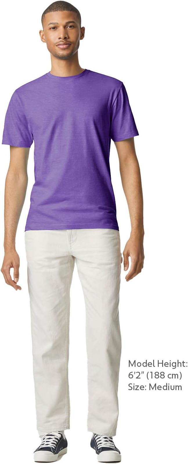 Gildan Adult Softstyle Cotton T-Shirt, Style G64000, Multipack