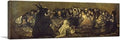 ARTCANVAS The Great He-Goat 1823 Canvas Art Print Stretched Framed Painting Picture Poster Giclee Wall Decor by Francisco De Goya - 36" x 12" (0.75" Deep)