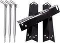 Expert Grill XG10-101-002-02 3-Burner Gas Grill Parts - 3-Pack Heat Plates and Burner Tubes