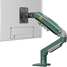 Monitor Mount,Fits 17-30" or Bigger Computer Monitors(Within 19.8lbs), Adjustable Stand with Tilt Rotation Swivel Function, Desk Mount F80 Series (Olive Green)
