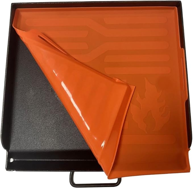 Griddle Silicone Protective Mat Accessory compatible with Camp Chef Single Burner Fry Griddle 14 in. x 16 in, Heavy Duty Food Grade Silicone Mat, Protects Grill from Rodents, Insects, Debris Rust