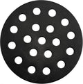 6.5" Cast Iron Bottom Fire Grate, BBQ High Heat Charcoal Plate for S/Mini/Medium Big Green Egg Fire Grate Grill Charcoal Replacement Accessories