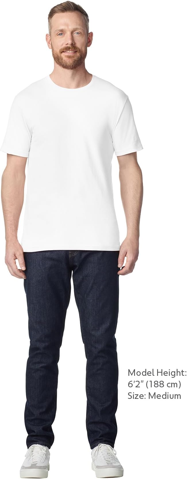 Gildan Adult Softstyle Cotton T-Shirt, Style G64000, Multipack