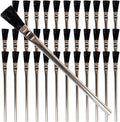 Pro Grade - Acid Brushes - 36 Count 3/8 Inch Boar Hair Acid Flux Brushes