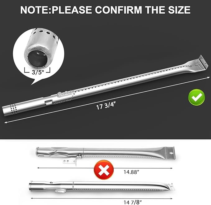 Grill Replacement Parts for Charbroil Performance 5 Burner 463347519, Char-broil 463347518 463243518 463275517 463373019, 463243519. for Charbroil 4 Burner 463342119