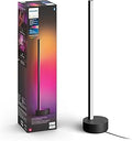 Philips Hue Signe Smart Table Lamp, Black, 1 Pack, White & Color Ambiance LED Color-Changing Light, Control LED Lamp with Hue App, Works with Alexa, Google Assistant, Apple HomeKit