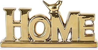 XMGZQ Love Sign Decoration,Gold Love Signs for Home Decor Statue,Gold Bird Sculpture Personalized Love Decor,Style Figurine Decorative Ornaments for Living Room,Bedroom,Desktop,Cabinets