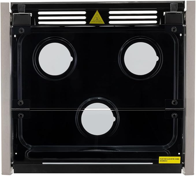 RecPro RV Stove Replacement Glass Top for RV Oven and RV Cooktops | Compatible with Greystone