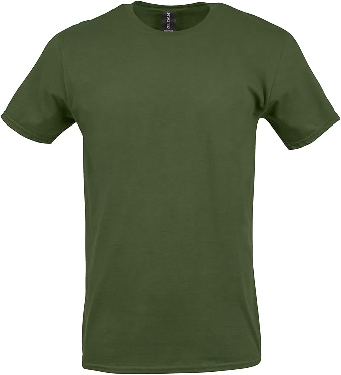 Gildan Adult Softstyle Cotton T-Shirt, Style G64000, Multipack