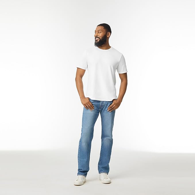 Gildan Adult Softstyle Cotton T-Shirt, Style G64000, Multipack