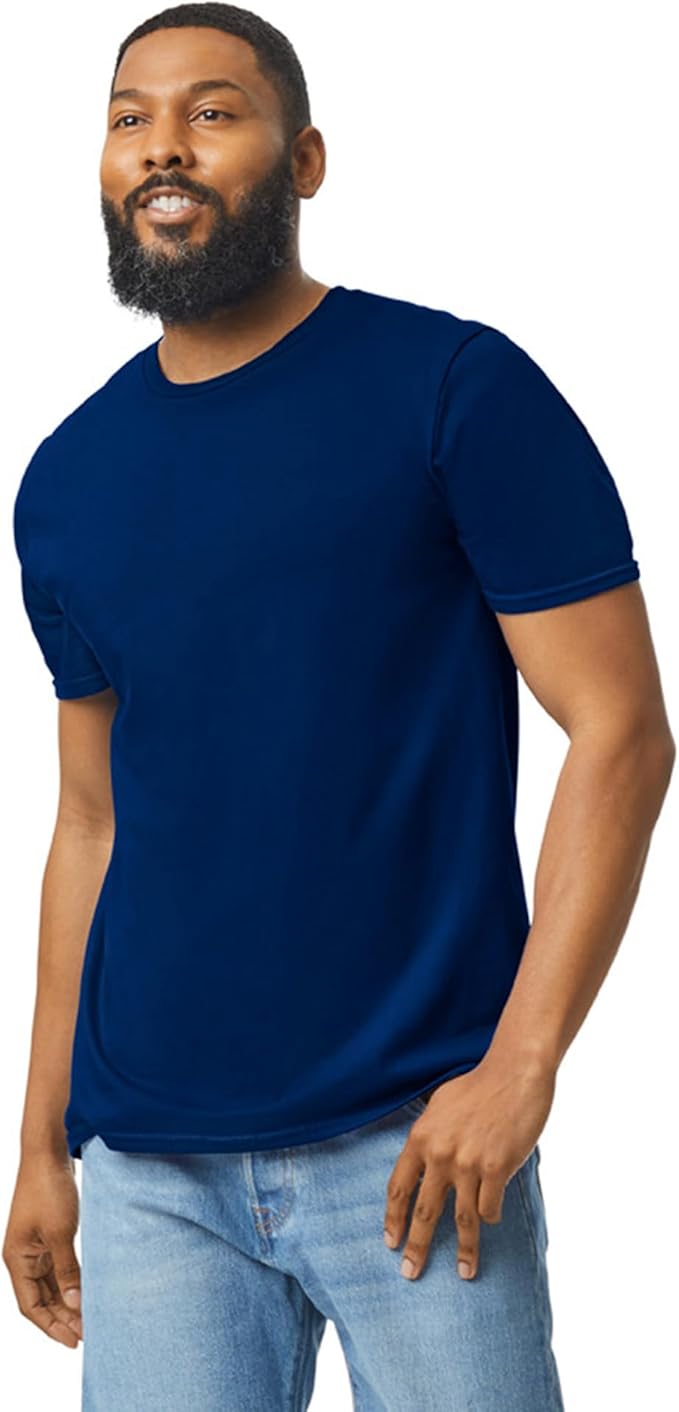 Gildan Adult Softstyle Cotton T-Shirt, Style G64000, Multipack