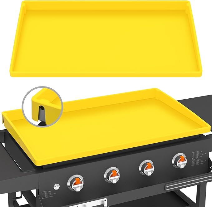 Silicone Griddle Mat Cover for Blackstone - 36 Inch True All-Encompassing Coverage Heavy Duty Food Grade Grill Buddy Mat, All Season Cooking Surface Protective Cover