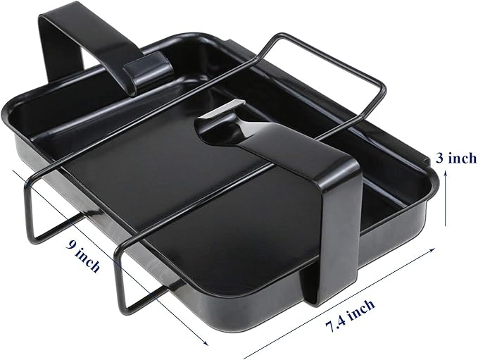 93305/7515 Catch Pan with 6415 Drip Pans for Weber Genesis II & Spirit 200 & Spirit 300, Genesis Silver/Gold/Platinum I/II and Summit Grills, Spirit Grease Tray with 15 Pack Drip pan Liner and Holder