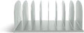 Safco Onyx Desk Organizer with 8 Vertical Sections, File Organizer for Home, Office, Classroom & More, Steel Mesh Construction