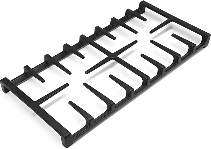 Criditpid WB31X27150 Center Grate Replacement Parts for GE Stoves, WB31X24737 General Electric Gas Range Burner Grate Replaces for JGBS66REKSS JGSS66SEL3SS JGB700SEJ4SS Center Griddle.