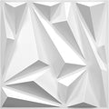 STICKGOO 33 Pack 3D Wall Panels for Interior Wall Decor, 12''x12'' PVC Waterproof Accent Diamond Panels for Gaming Room Bedroom Bathroom TV Background, White