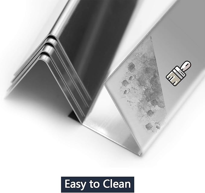 Hongso 7537 22.5" Stainless Steel Flavorizer Bars for Weber Spirit E-310 E-320 (With Side-Mounted Controls), Spirit 700, Genesis Silver B/C, Genesis Platinum B/C (2005+) Gas Grill, 7536 65903 Set of 5