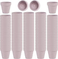 72 PCS Small Mini Pink Clay Pots with Drainage Holes, 2.5inch Terra Cotta Pot Clay Ceramic Pottery Planter, Succulent Nursery Pot/Cactus Plant Pot, for Indoor/Outdoor Plants, Crafts, Wedding Favor
