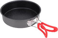 8inch Camping Frying Pan Aluminum Oxide Non stick Pan for Outdoor Camp Picnic