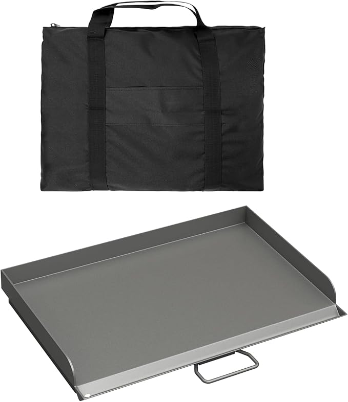 Professional 16x24 in Flat Top Griddle for Camp Chef Tahoe, Expedition 3X,Fry Griddle Accessories for Camp Chef 16" 2 Burners Camp Propane Stove Grill, 1 Carry Bag