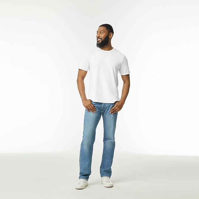 Gildan Adult Softstyle Cotton T-Shirt, Style G64000, Multipack