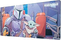 Grupo Erik XXL Mouse Pad - The Mandalorian Star Wars Gifts | Gaming Desk Mat 31.5 x 13.8 inches, Non-Slip Rubber Keyboard & Mouse Mat Large | Grogu Gifts Baby Yoda