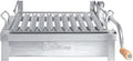 Junior Argentine Grill – Portable & Built-in 100% Stainless Steel BBQ with Lifting System & Drip Pan – Fits Junior Grillcorp Roasting Box – Outdoor Cooking & Camping Accessory