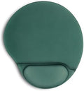 Ergonomic Mouse Pad with Wrist Support,Cute Mouse Pads with Wrist Rest,Comfortable Mouse Pad for Home Office Gaming Working Computers Laptop,Pain Relief with Non-Slip PU Base (Sap Green)