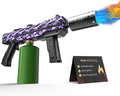 Propane Torch Gun, Adjustable Flame Blow Torch for Cooking, Powerful Grill Torch and BBQ Torch for Charcoal, Fire Torch for Searing Steak, Camping and Outdoor Use (Tank Not Included)