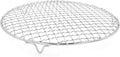 Barbecue Grill Net,BBQ Net for Grilling,Multi-Purpose SUS304 BBQ Grill Mesh, Round Barbecue Wire Rack,BBQ Grate/Steam Mesh for Outdoor Barbeque Camping Charbroil Backyards