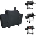 Outdoor Grill Cover Fits Royal Gourmet CC1830S/CC1830W/CC1830M/CC1830SC 30 Charcoal Grill, Waterproof 600D Heavy Duty Barrel Grill Cover, Fade Resistant & Rip-Proof BBQ Covers for Weather Protection.