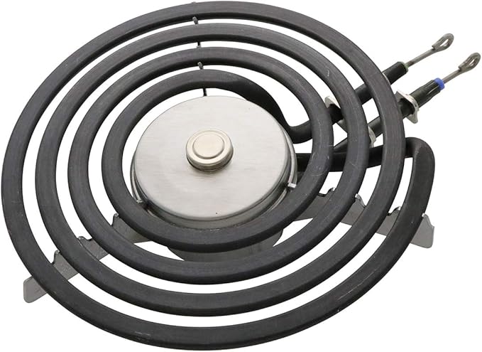 Endurance Pro WB30X31058 4 Turn 6" Oven Range Safety Sense Surface Heat Element 240V 1500W Sensor Replacement for GE AP6833461, 4929234, PS12702985 (Two 6")