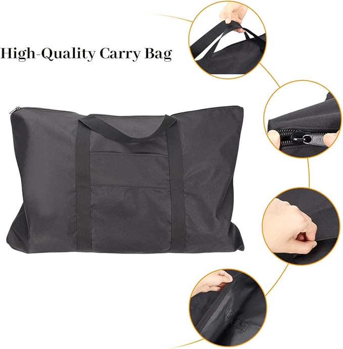 AJinTeby Griddle Carry Bag for Camp Chef SG60 & FG32 Griddle Models, Compatible with Camp Chef 2 Burner Stove Grills, Heavy Duty 600D Waterproof Dustproof Carry Bag