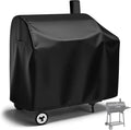 Charcoal Grills Cover for CC1830 30 Barrel Charcoal Grill, Waterproof Outdoor Grill Cover BBQ Grill Cover Barbeque Grill Cover - 44" L×27.6" W×43" H, Black
