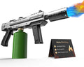 Propane Torch Gun, Adjustable Flame Blow Torch for Cooking, Powerful Grill Torch and BBQ Torch for Charcoal, Fire Torch for Searing Steak, Camping and Outdoor Use (Tank Not Included)