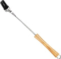 BBQ-AID Basting Brush for Grilling 400°F Heat Resistant BPA Free Silicone Bristles, Long Handle Grill Basting Brush, Acacia Wood+Stainless Steel, Dishwasher Safe, Basting Brush for Smoker & Grill