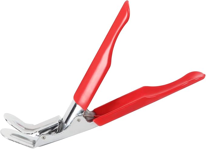 Vankey Grill Grate Lifter Gripper, Stainless Steel Grill Grid Lifter for Big Green Egg & Kamado Joe Primo Grills, handling Lifter Gripper for Most Charcoal & Gas Grills