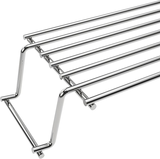69866 Warming Rack for Weber Spirit 200 Grill Parts 7640, Replacement Parts for Weber Spirit E210 S210 E215 E220 S220, Spirit E-210 Classic, for Weber Spirit Grill Accessories 46010074,Stainless Steel