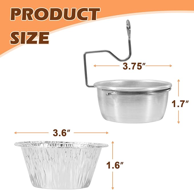 Grease Cup with Clip for Char-Broil/Kenmore Replacement Parts, Masterbuilt 30" & 40" Propane Smokers and Other Similar Grills, Grease Bucket Tray and 10-Pack Disposable Foil Liners