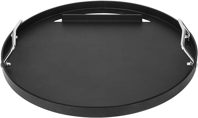 Full-Size Griddle Insert for Akorn Kamado Ceramic Grill, Pit Boss K24, Louisiana Grills K24, Flat Top Griddle for Char-Griller 16620/6719/ E56720/ 6520/16820/ 6020 Kamado Grill.