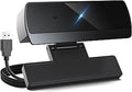 HD 1080p Webcam with Microphone, USB Computer Web Camera, Streaming Camera, Noise Reduction, Auto Light Correction, Plug & Play for PC/Laptop, Works with Zoom, Skype, Teams