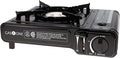 GasOne GS-1000 7,650 BTU Portable Butane Gas Stove Automatic Ignition with Carrying Case, CSA Listed
