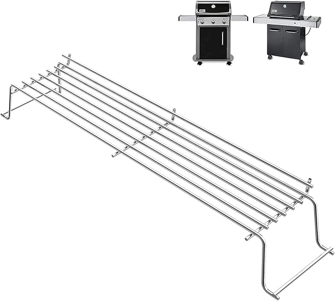 Uniflasy Stainless Steel Warming Rack for Weber Genesis 300 Series Gas Grill(2007-2016), for Genesis E310, E320, E330, S310, S320, S330, Replaces for Weber 65054, 81323, 62749